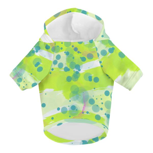 Hunde-Hoodie, Hundemotiv Rex 2– bunte Popart, gemütlich, waschbar, Polyester